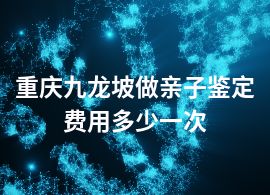 重慶九龍坡做親子鑒定費(fèi)用多少一次