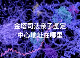 金塔司法親子鑒定中心地址在哪里